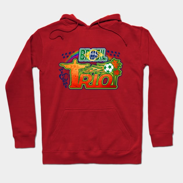 Brasil Rio Hoodie by Extracom